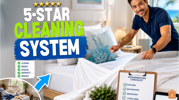 Vacation Rental Cleaning: The Simple System Behind 5-Star Stays